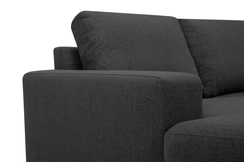 Crazy 6-sits Vänstervänd U-formad X-Large Hörnsoffa med divan i Tyg - Mörkgrå - Möbler - Vardagsrum - Soffor - Hörnsoffor