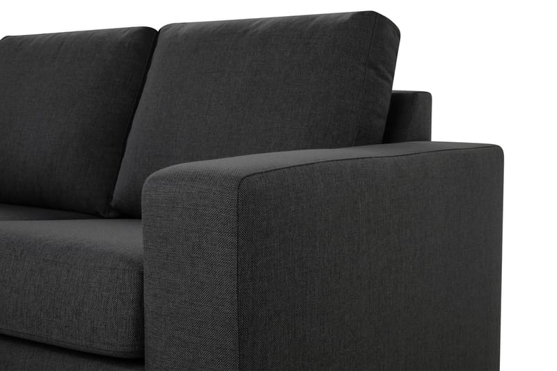 Crazy 6-sits Vänstervänd U-formad X-Large Hörnsoffa med divan i Tyg - Mörkgrå - Möbler - Vardagsrum - Soffor - Hörnsoffor