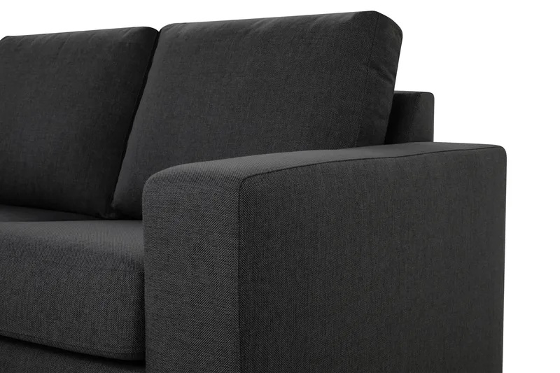 Crazy 6-sits Vänstervänd U-formad X-Large Hörnsoffa med divan i Tyg - Mörkgrå - Möbler - Vardagsrum - Soffor - Hörnsoffor