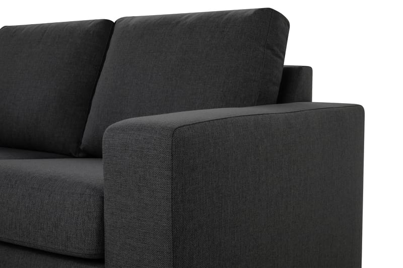 Crazy 6-sits Vänstervänd U-formad X-Large Hörnsoffa med divan i Tyg - Mörkgrå - Möbler - Vardagsrum - Soffor - Hörnsoffor