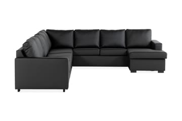 Crazy 7-sits Högervänd U-formad XX-Large Hörnsoffa med divan i Konstläder
