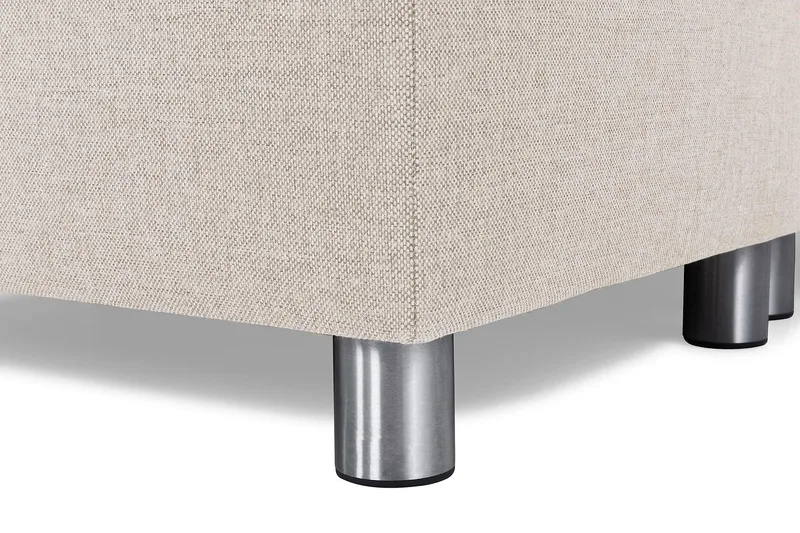 Crazy 7-sits Högervänd U-formad XX-Large Hörnsoffa med divan i Tyg - Beige - Möbler - Vardagsrum - Soffor - Hörnsoffor