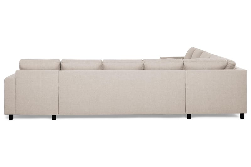 Crazy 7-sits Högervänd U-formad XX-Large Hörnsoffa med divan i Tyg - Beige - Möbler - Vardagsrum - Soffor - Hörnsoffor
