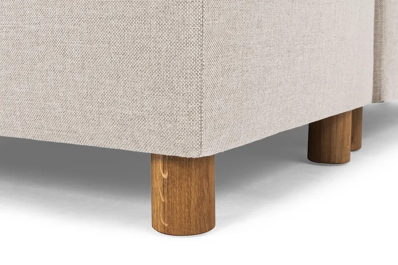 Crazy 7-sits Högervänd U-formad XX-Large Hörnsoffa med divan i Tyg - Beige - Möbler - Vardagsrum - Soffor - Hörnsoffor