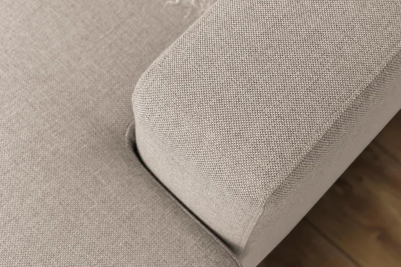 Crazy 7-sits Högervänd U-formad XX-Large Hörnsoffa med divan i Tyg - Beige - Möbler - Vardagsrum - Soffor - Hörnsoffor