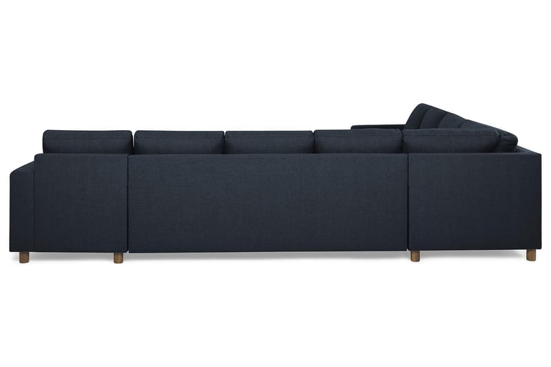 Crazy 7-sits Högervänd U-formad XX-Large Hörnsoffa med divan i Tyg - Blå - Möbler - Vardagsrum - Soffor - Hörnsoffor