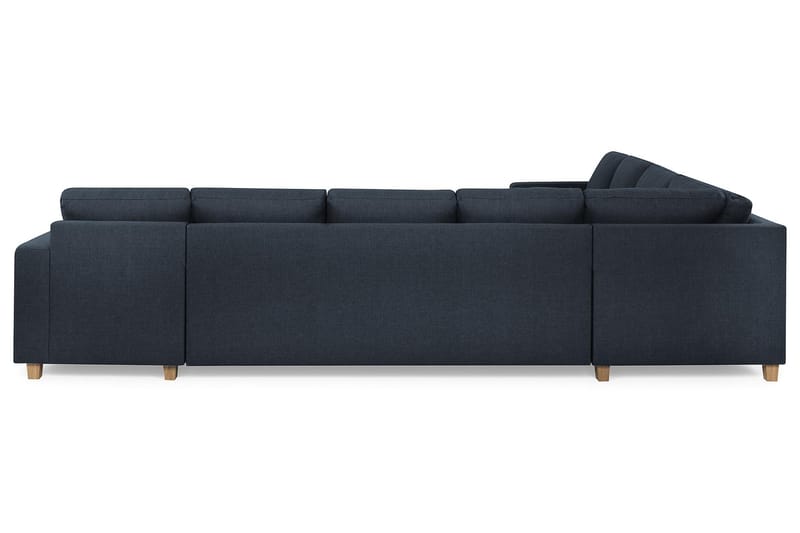 Crazy 7-sits Högervänd U-formad XX-Large Hörnsoffa med divan i Tyg - Blå - Möbler - Vardagsrum - Soffor - Hörnsoffor