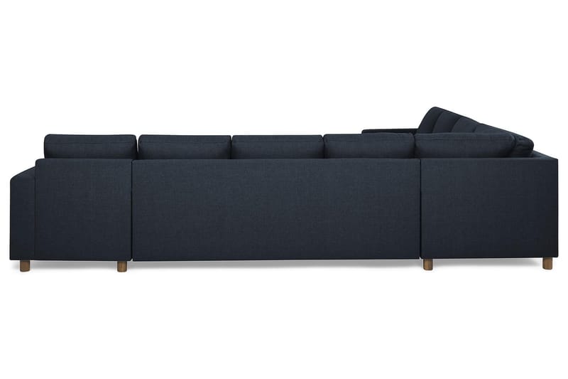 Crazy 7-sits Högervänd U-formad XX-Large Hörnsoffa med divan i Tyg - Blå - Möbler - Vardagsrum - Soffor - Hörnsoffor