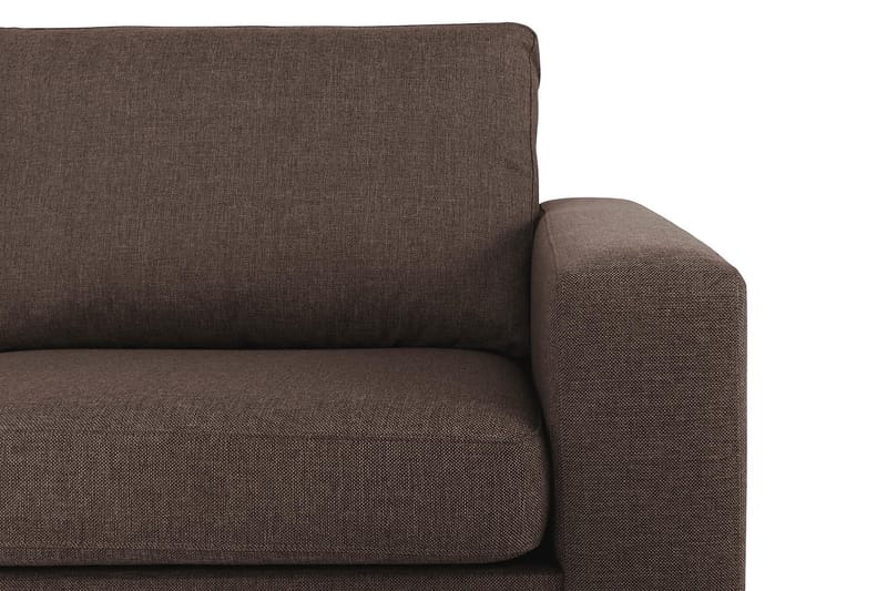 Crazy 7-sits Högervänd U-formad XX-Large Hörnsoffa med divan i Tyg - Brun - Möbler - Vardagsrum - Soffor - Hörnsoffor