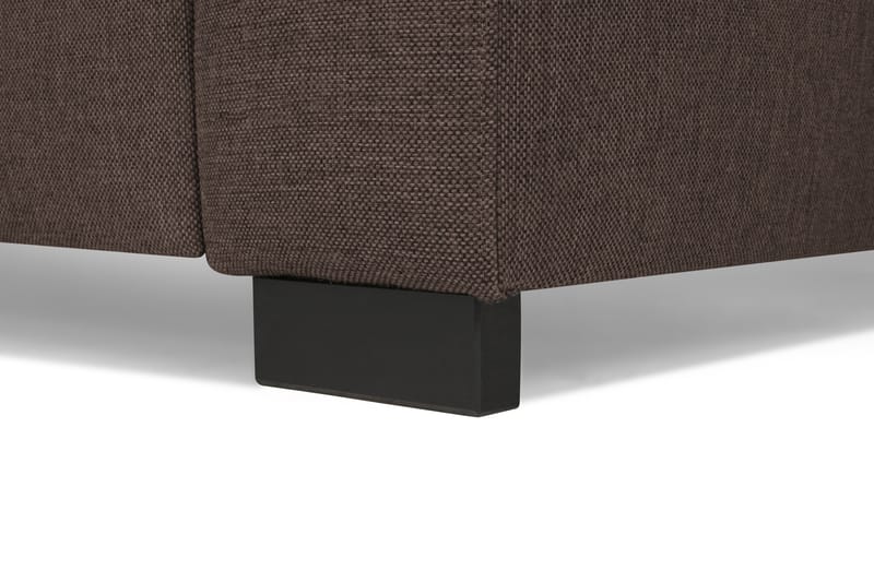 Crazy 7-sits Högervänd U-formad XX-Large Hörnsoffa med divan i Tyg - Brun - Möbler - Vardagsrum - Soffor - Hörnsoffor