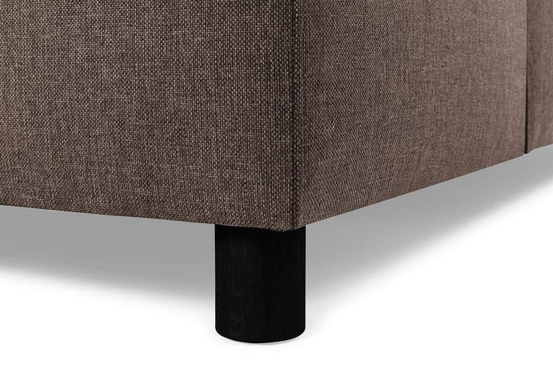 Crazy 7-sits Högervänd U-formad XX-Large Hörnsoffa med divan i Tyg - Brun - Möbler - Vardagsrum - Soffor - Hörnsoffor