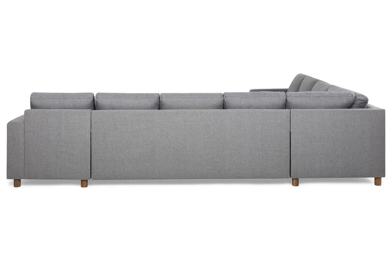 Crazy 7-sits Högervänd U-formad XX-Large Hörnsoffa med divan i Tyg - Grå - Möbler - Vardagsrum - Soffor - Hörnsoffor