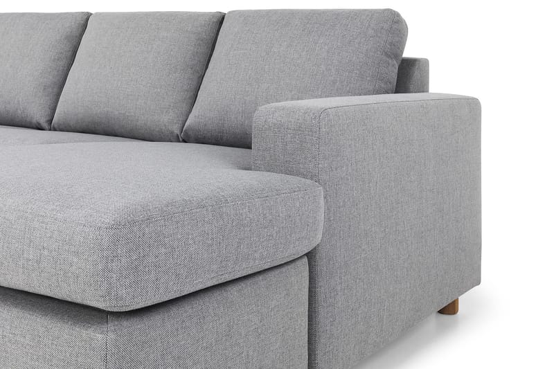 Crazy 7-sits Högervänd U-formad XX-Large Hörnsoffa med divan i Tyg - Grå - Möbler - Vardagsrum - Soffor - Hörnsoffor