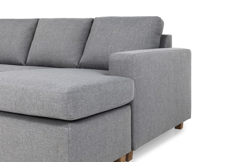 Crazy 7-sits Högervänd U-formad XX-Large Hörnsoffa med divan i Tyg - Grå - Möbler - Vardagsrum - Soffor - Hörnsoffor
