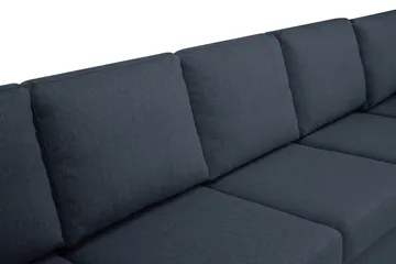 Crazy 7-sits Högervänd U-formad XX-Large Hörnsoffa med divan i Tyg - Mörkblå - Möbler - Vardagsrum - Soffor - Hörnsoffor