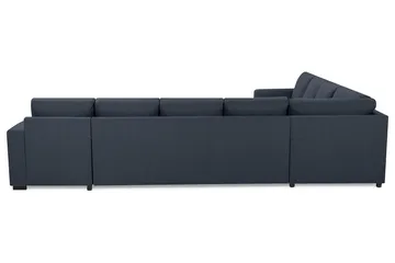 Crazy 7-sits Högervänd U-formad XX-Large Hörnsoffa med divan i Tyg - Mörkblå - Möbler - Vardagsrum - Soffor - Hörnsoffor