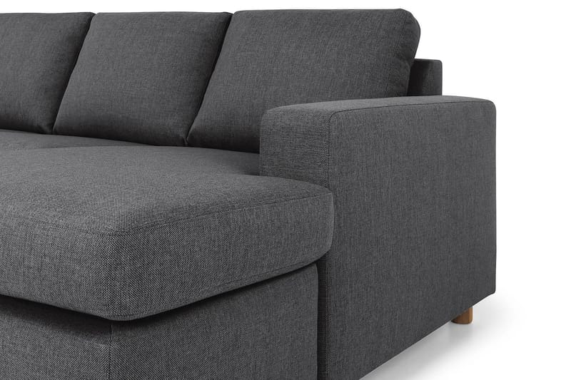 Crazy 7-sits Högervänd U-formad XX-Large Hörnsoffa med divan i Tyg - Mörkgrå - Möbler - Vardagsrum - Soffor - Hörnsoffor
