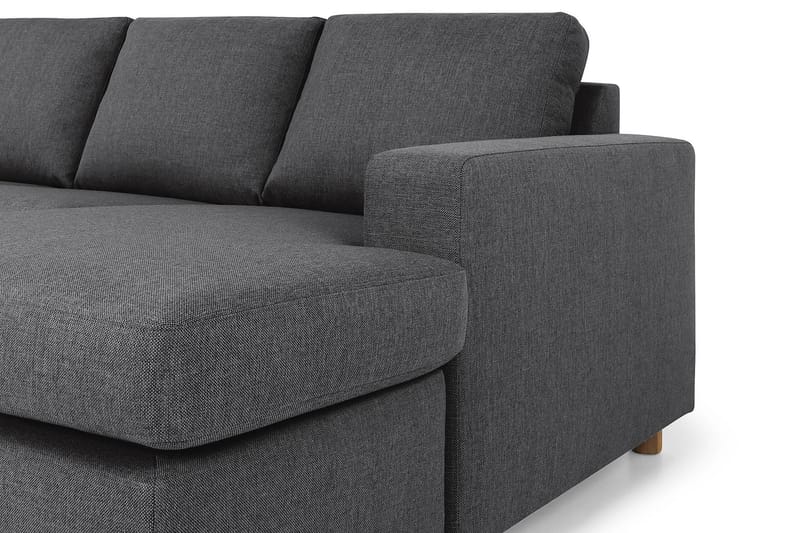 Crazy 7-sits Högervänd U-formad XX-Large Hörnsoffa med divan i Tyg - Mörkgrå - Möbler - Vardagsrum - Soffor - Hörnsoffor