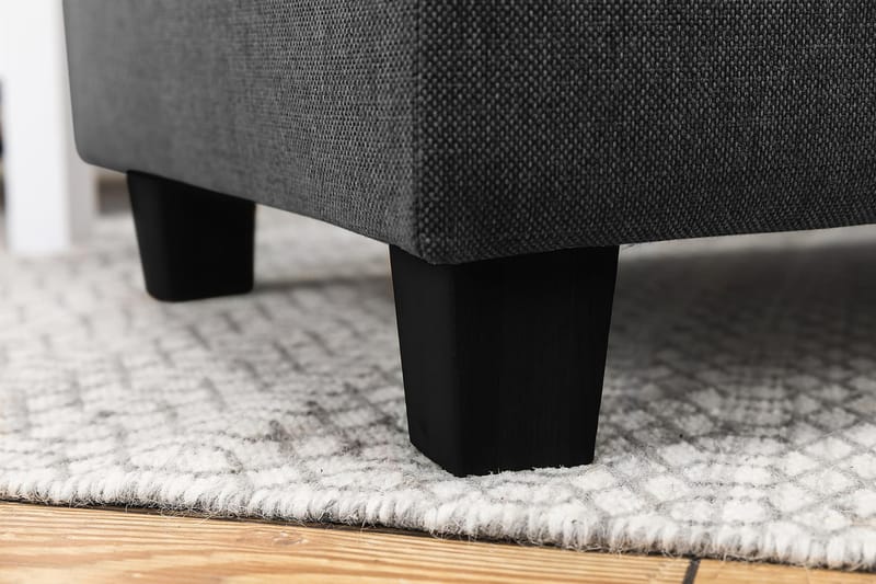 Crazy 7-sits Högervänd U-formad XX-Large Hörnsoffa med divan i Tyg - Mörkgrå - Möbler - Vardagsrum - Soffor - Hörnsoffor