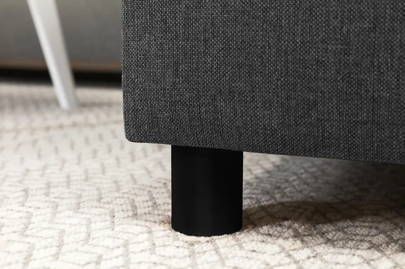 Crazy 7-sits Högervänd U-formad XX-Large Hörnsoffa med divan i Tyg - Mörkgrå - Möbler - Vardagsrum - Soffor - Hörnsoffor