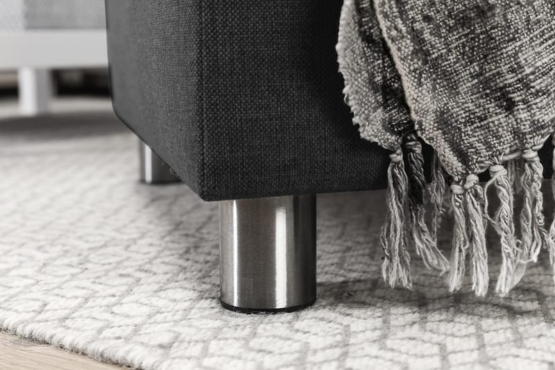 Crazy 7-sits Högervänd U-formad XX-Large Hörnsoffa med divan i Tyg - Mörkgrå - Möbler - Vardagsrum - Soffor - Hörnsoffor