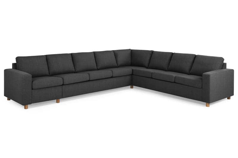 Crazy 7-sits Vändbar L-formad XX-Large Hörnsoffa i Tyg - Antracit - Möbler - Vardagsrum - Soffor - Hörnsoffor