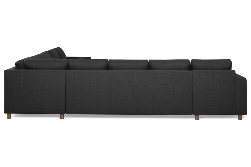 Crazy 7-sits Vändbar L-formad XX-Large Hörnsoffa i Tyg - Antracit - Möbler - Vardagsrum - Soffor - Hörnsoffor