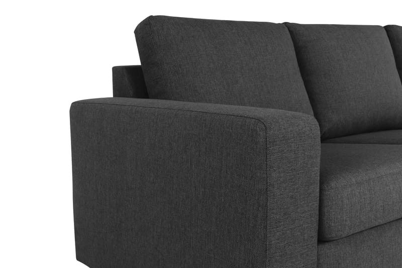 Crazy 7-sits Vändbar L-formad XX-Large Hörnsoffa i Tyg - Antracit - Möbler - Vardagsrum - Soffor - Hörnsoffor