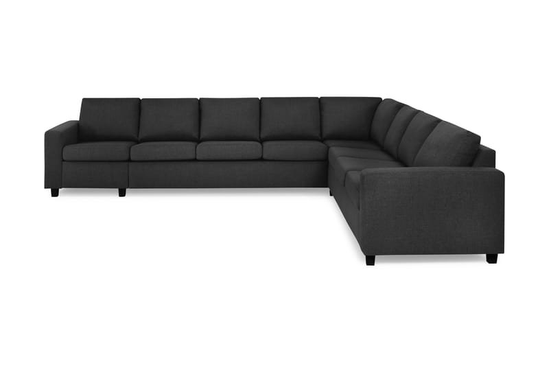 Crazy 7-sits Vändbar L-formad XX-Large Hörnsoffa i Tyg - Antracit - Möbler - Vardagsrum - Soffor - Hörnsoffor
