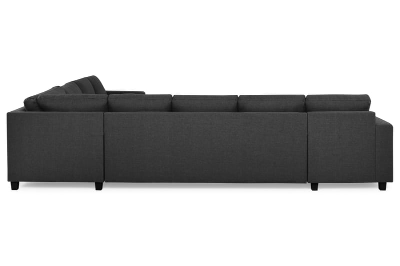 Crazy 7-sits Vändbar L-formad XX-Large Hörnsoffa i Tyg - Antracit - Möbler - Vardagsrum - Soffor - Hörnsoffor