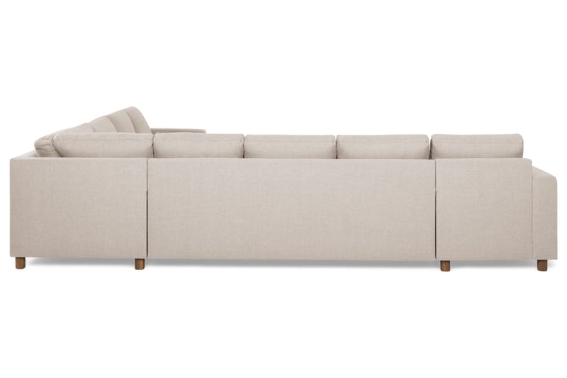 Crazy 7-sits Vändbar L-formad XX-Large Hörnsoffa i Tyg - Beige - Möbler - Vardagsrum - Soffor - Hörnsoffor