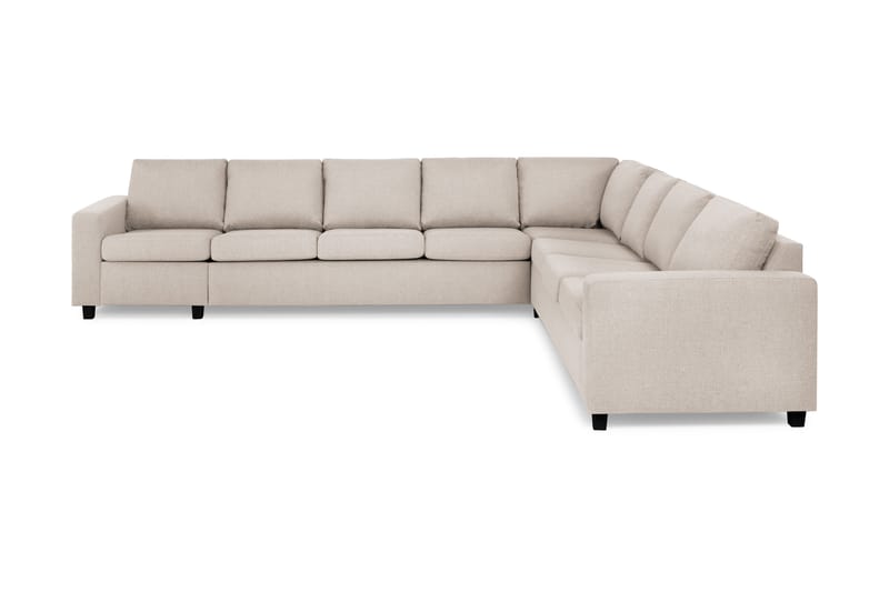Crazy 7-sits Vändbar L-formad XX-Large Hörnsoffa i Tyg - Beige - Möbler - Vardagsrum - Soffor - Hörnsoffor