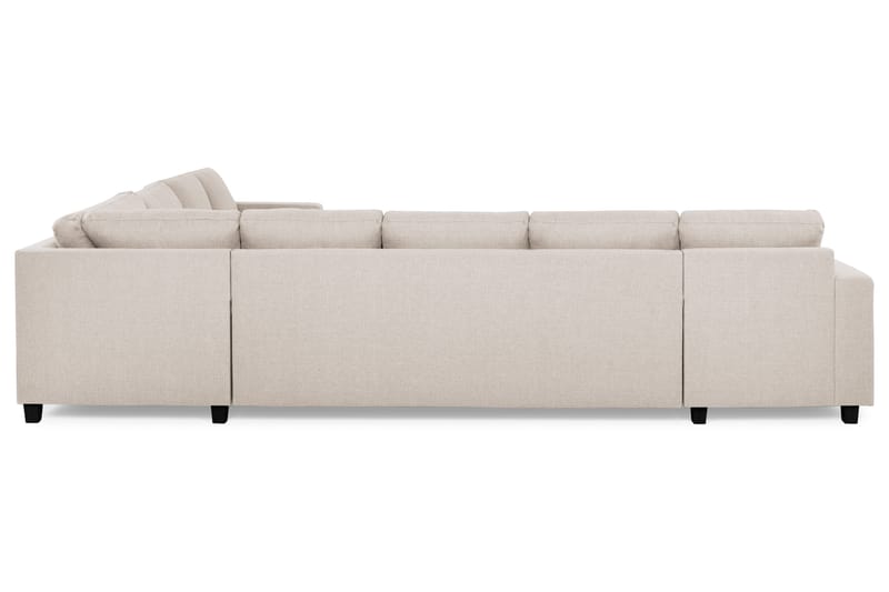 Crazy 7-sits Vändbar L-formad XX-Large Hörnsoffa i Tyg - Beige - Möbler - Vardagsrum - Soffor - Hörnsoffor