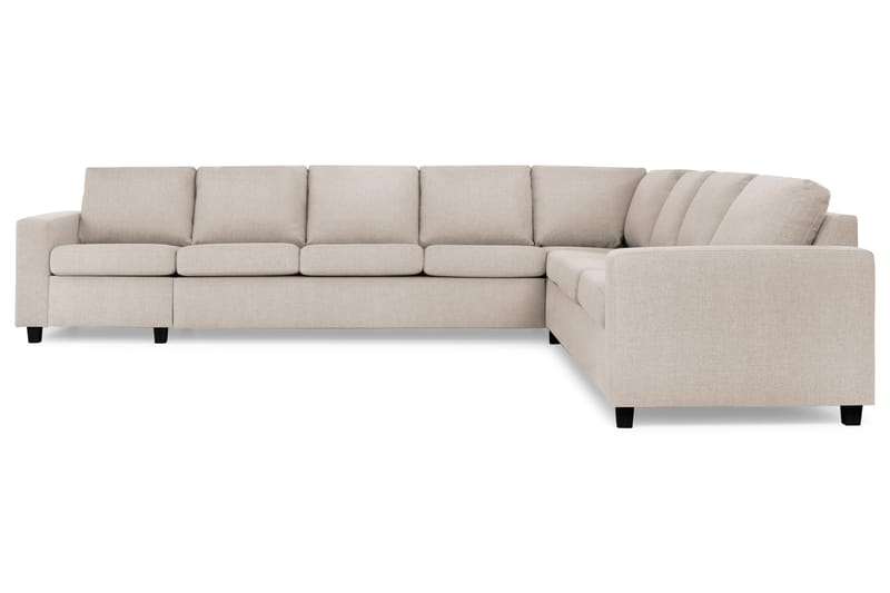 Crazy 7-sits Vändbar L-formad XX-Large Hörnsoffa i Tyg - Beige - Möbler - Vardagsrum - Soffor - Hörnsoffor