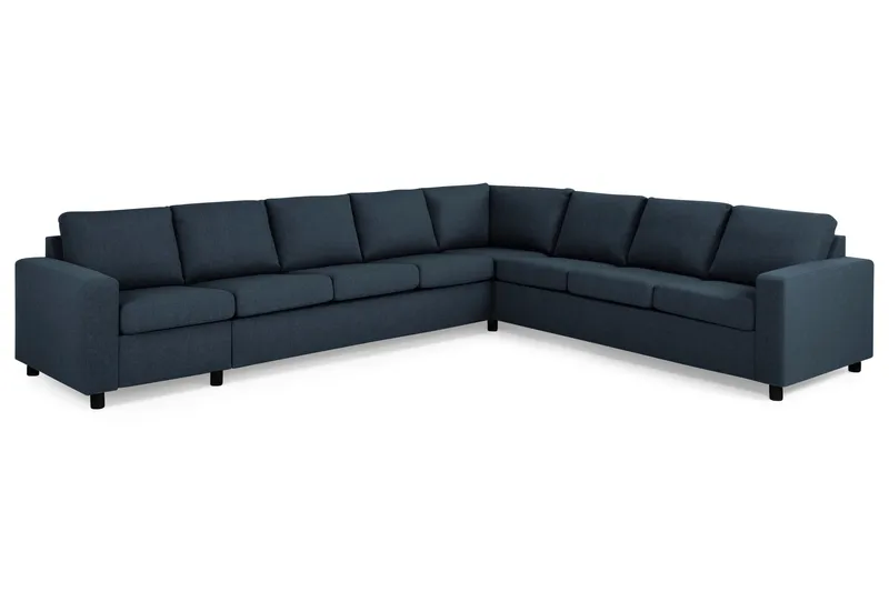 Crazy 7-sits Vändbar L-formad XX-Large Hörnsoffa i Tyg - Blå - Möbler - Vardagsrum - Soffor - Hörnsoffor