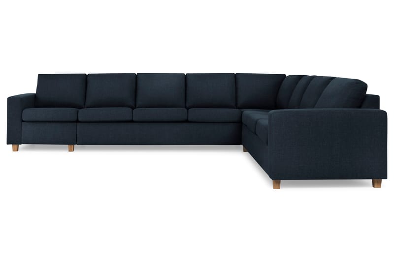 Crazy 7-sits Vändbar L-formad XX-Large Hörnsoffa i Tyg - Blå - Möbler - Vardagsrum - Soffor - Hörnsoffor