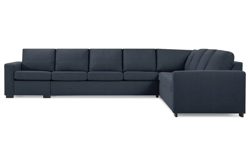 Crazy 7-sits Vändbar L-formad XX-Large Hörnsoffa i Tyg - Blå - Möbler - Vardagsrum - Soffor - Hörnsoffor