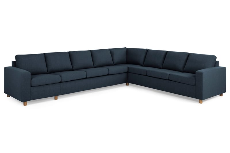 Crazy 7-sits Vändbar L-formad XX-Large Hörnsoffa i Tyg - Blå - Möbler - Vardagsrum - Soffor - Hörnsoffor