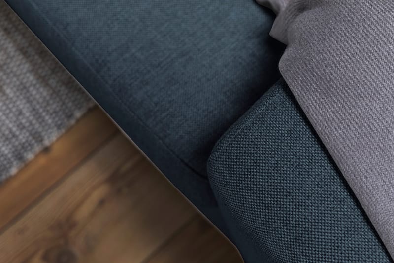 Crazy 7-sits Vändbar L-formad XX-Large Hörnsoffa i Tyg - Blå - Möbler - Vardagsrum - Soffor - Hörnsoffor