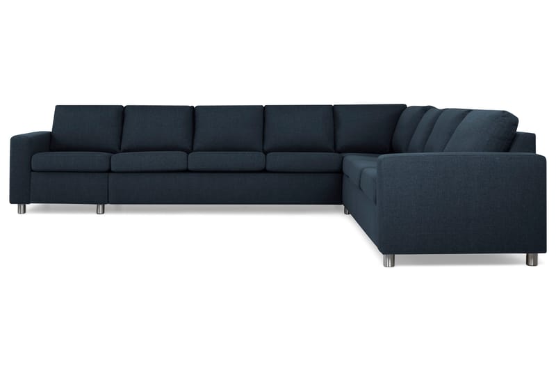 Crazy 7-sits Vändbar L-formad XX-Large Hörnsoffa i Tyg - Blå - Möbler - Vardagsrum - Soffor - Hörnsoffor