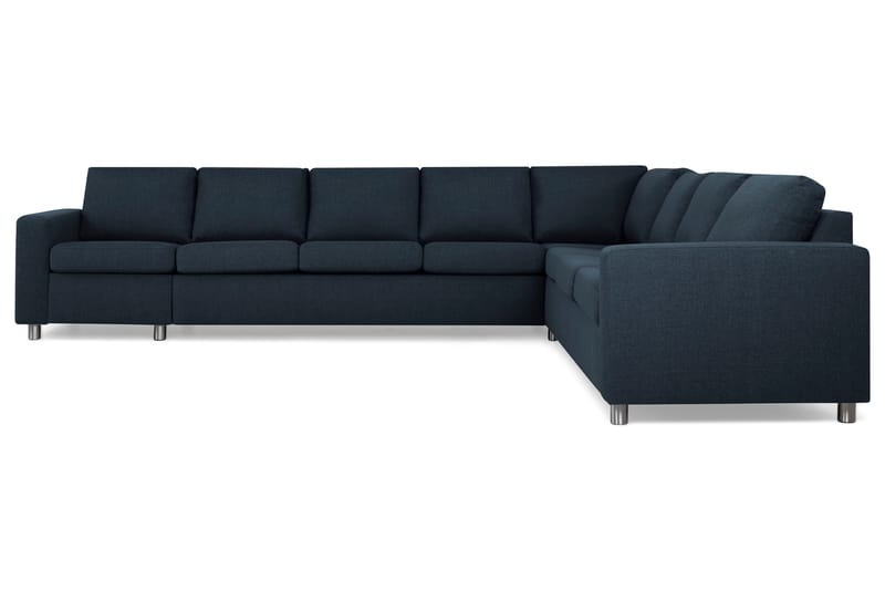 Crazy 7-sits Vändbar L-formad XX-Large Hörnsoffa i Tyg - Blå - Möbler - Vardagsrum - Soffor - Hörnsoffor