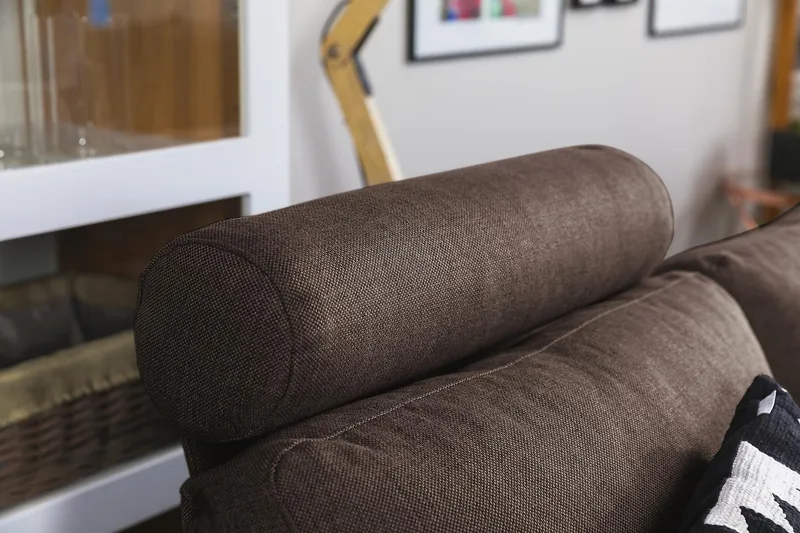 Crazy 7-sits Vändbar L-formad XX-Large Hörnsoffa i Tyg - Brun - Möbler - Vardagsrum - Soffor - Hörnsoffor