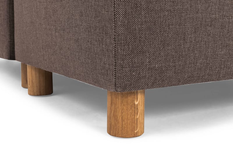 Crazy 7-sits Vändbar L-formad XX-Large Hörnsoffa i Tyg - Brun - Möbler - Vardagsrum - Soffor - Hörnsoffor