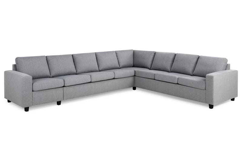 Crazy 7-sits Vändbar L-formad XX-Large Hörnsoffa i Tyg - Grå - Möbler - Vardagsrum - Soffor - Hörnsoffor
