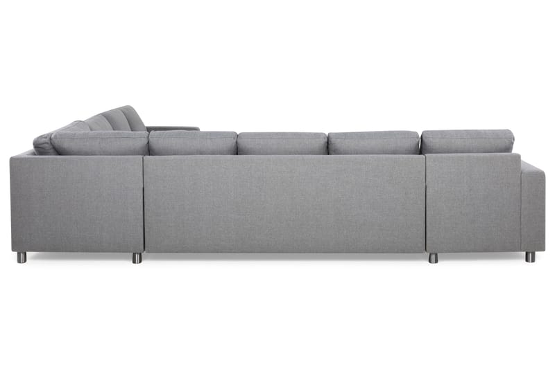 Crazy 7-sits Vändbar L-formad XX-Large Hörnsoffa i Tyg - Grå - Möbler - Vardagsrum - Soffor - Hörnsoffor