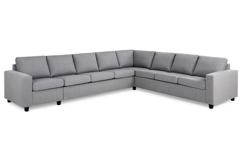 Crazy 7-sits Vändbar L-formad XX-Large Hörnsoffa i Tyg - Grå - Möbler - Vardagsrum - Soffor - Hörnsoffor