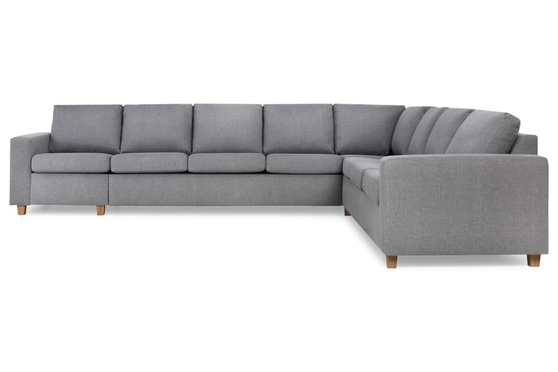Crazy 7-sits Vändbar L-formad XX-Large Hörnsoffa i Tyg - Grå - Möbler - Vardagsrum - Soffor - Hörnsoffor