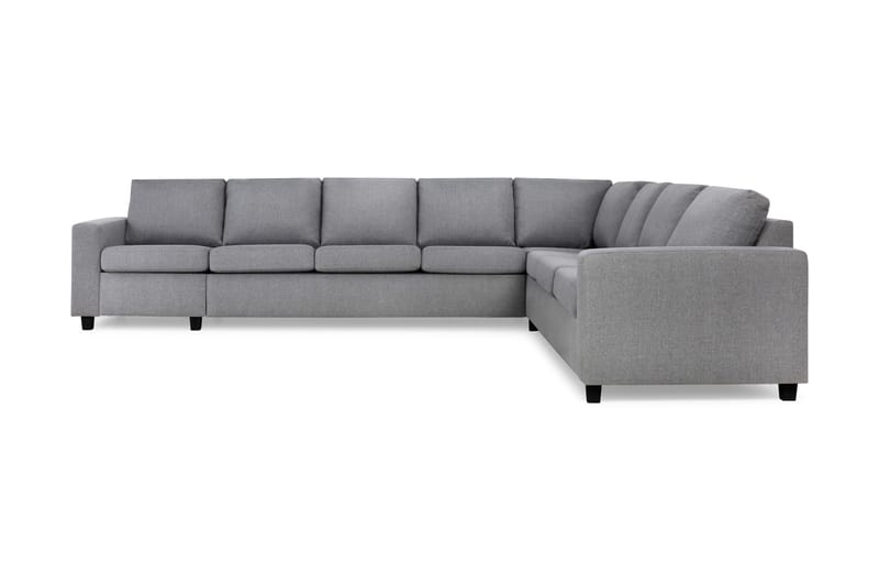 Crazy 7-sits Vändbar L-formad XX-Large Hörnsoffa i Tyg - Grå - Möbler - Vardagsrum - Soffor - Hörnsoffor