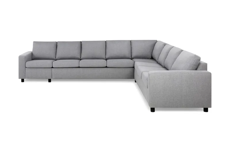Crazy 7-sits Vändbar L-formad XX-Large Hörnsoffa i Tyg - Grå - Möbler - Vardagsrum - Soffor - Hörnsoffor