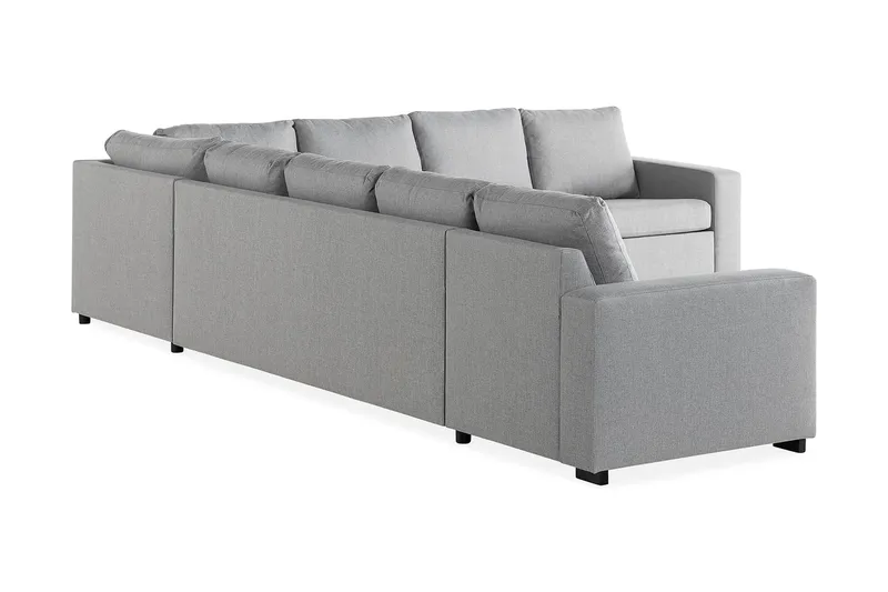 Crazy 7-sits Vändbar L-formad XX-Large Hörnsoffa i Tyg - Grå - Möbler - Vardagsrum - Soffor - Hörnsoffor